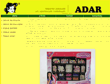 Tablet Screenshot of adar.com.pl